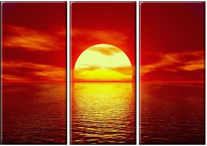 landscape Red Sunset